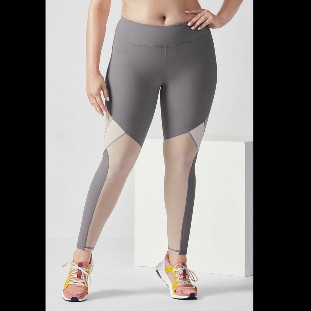 Fabletics Breann Mesh PowerHold Legging 2X NWT!